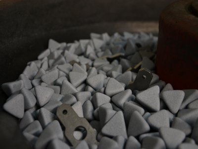 Slijpen met Rondvibrator